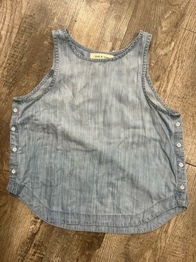 cloth & stone Light Chambray Tank Top